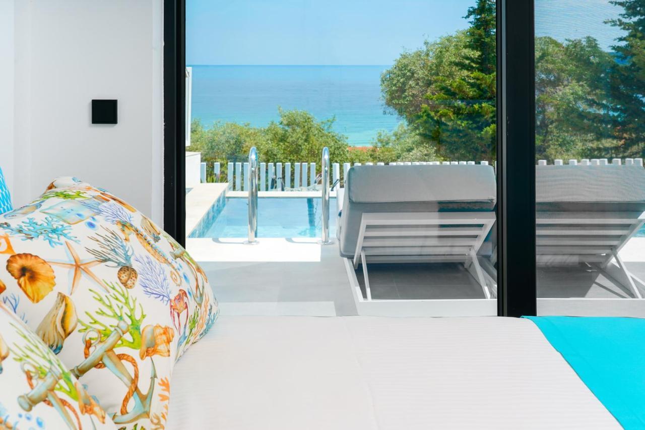 Mythodea Prive Luxury Suites Khrysi Ammoudia Eksteriør bilde