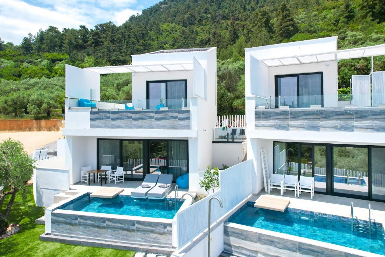 Mythodea Prive Luxury Suites Khrysi Ammoudia Eksteriør bilde