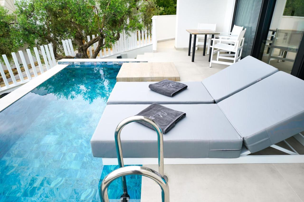 Mythodea Prive Luxury Suites Khrysi Ammoudia Eksteriør bilde