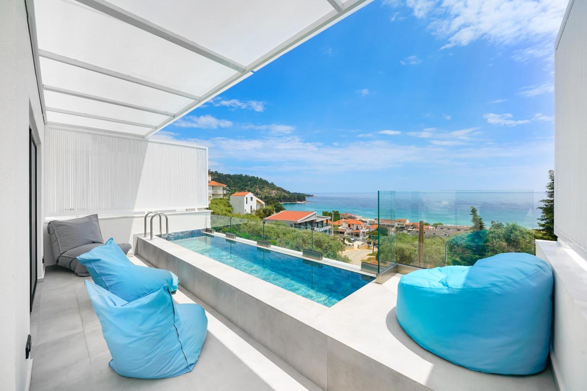 Mythodea Prive Luxury Suites Khrysi Ammoudia Eksteriør bilde