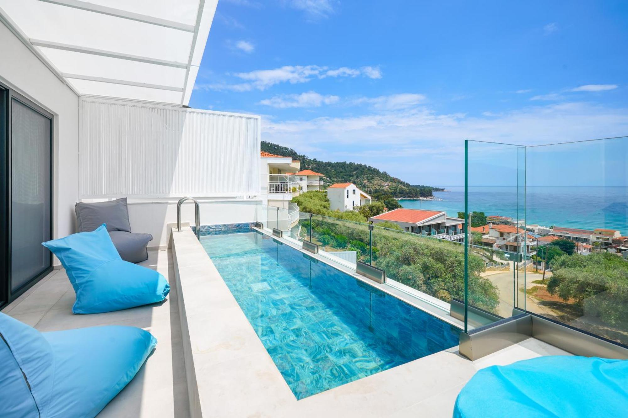 Mythodea Prive Luxury Suites Khrysi Ammoudia Eksteriør bilde