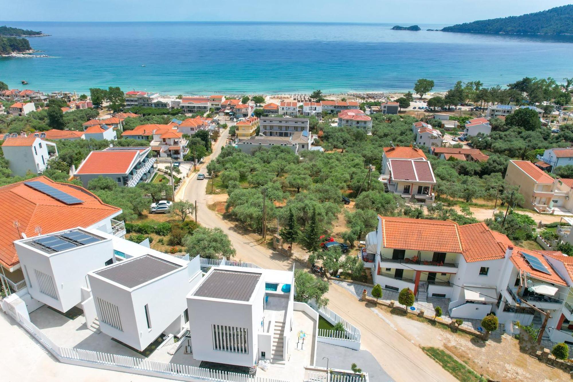 Mythodea Prive Luxury Suites Khrysi Ammoudia Eksteriør bilde