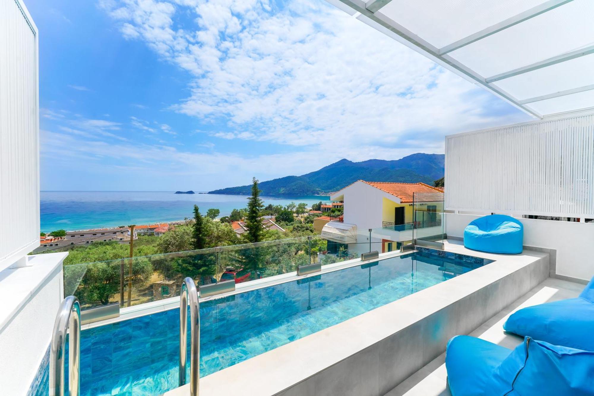 Mythodea Prive Luxury Suites Khrysi Ammoudia Eksteriør bilde