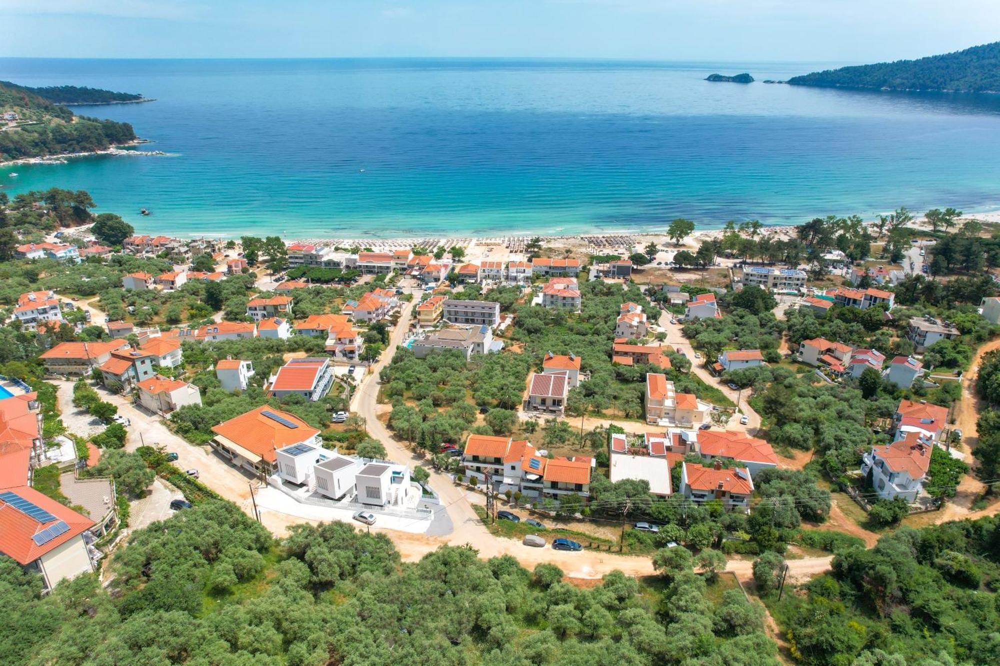 Mythodea Prive Luxury Suites Khrysi Ammoudia Eksteriør bilde