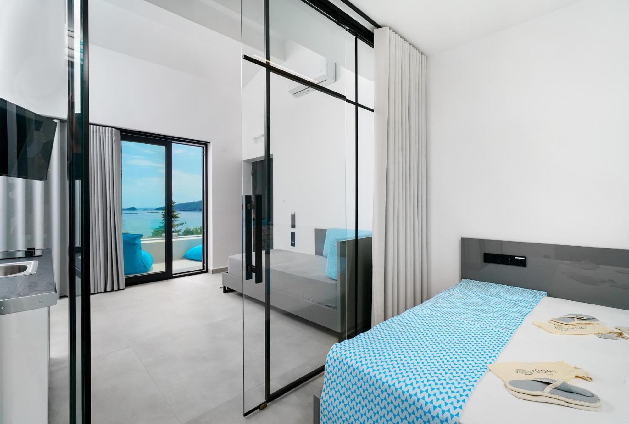 Mythodea Prive Luxury Suites Khrysi Ammoudia Eksteriør bilde