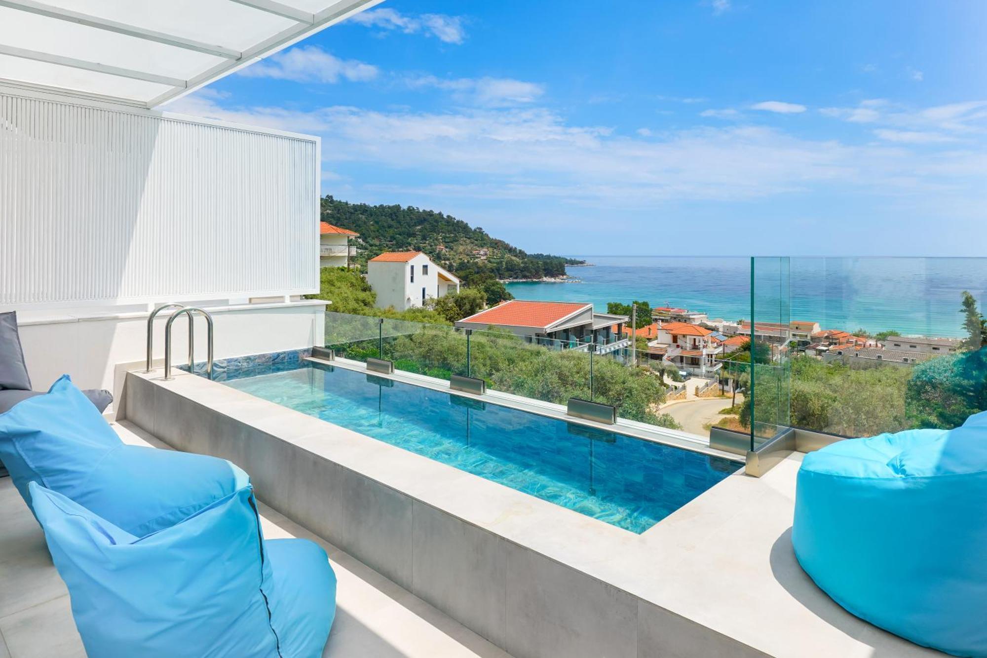 Mythodea Prive Luxury Suites Khrysi Ammoudia Eksteriør bilde