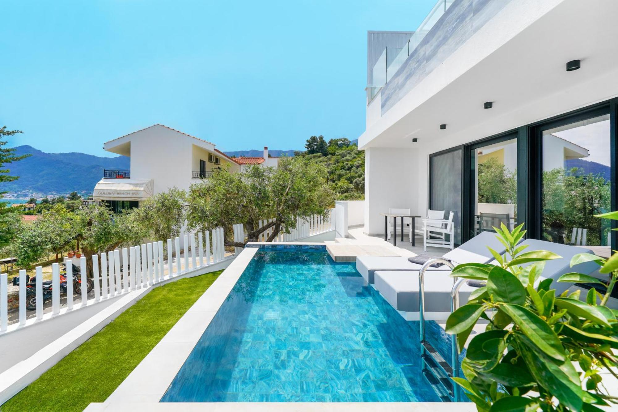 Mythodea Prive Luxury Suites Khrysi Ammoudia Eksteriør bilde